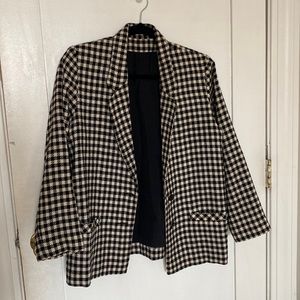 Vintage houndstooth blazer